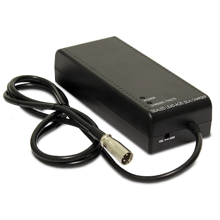 Upg 24V 8AH 3Stage AGMGEL Charger w USA Cordset  recommended for medical mobilty charging 24BC8000T-4 USA